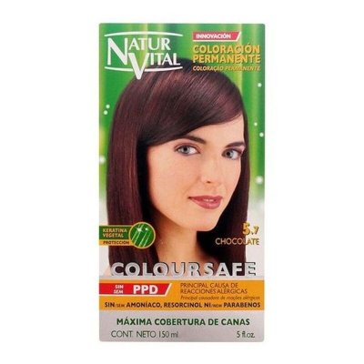 Naturaleza y Vida Färg utan ammoniak Coloursafe Nº 5. 7-Chocolate 150 ml
