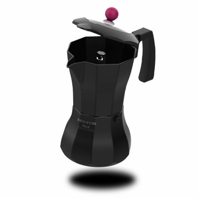 Taurus Italiensk Kaffepanna Taurus KCP9006I 6T Svart Aluminium 6 Koppar