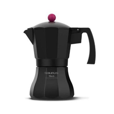 Taurus Italiensk Kaffepanna Taurus KCP9006I 6T Svart Aluminium 6 Koppar