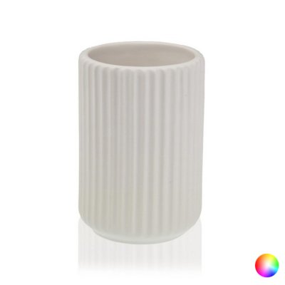Zahnbürstenhalter aus Keramik (7,5 x 10,5 x 7,5 cm)