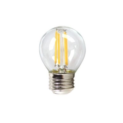 Sfärisk LED-lampa Silver Electronics 1960327 E27 4W 3000K A++ (Varmt Ljus)