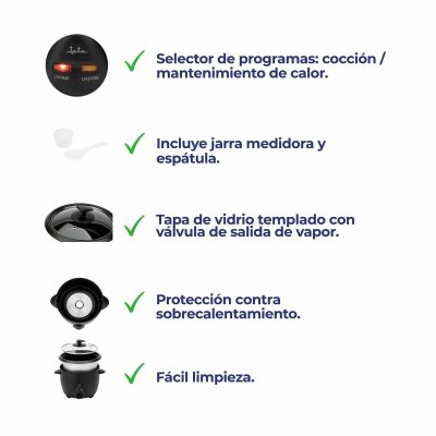 JATA riskokaren JEAR2528 1000 W