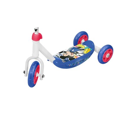 Mickey Mouse Sparkcykel Vit Aluminium