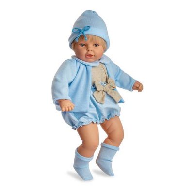 Babypop Berjuan Kleding Blauw (60 cm)