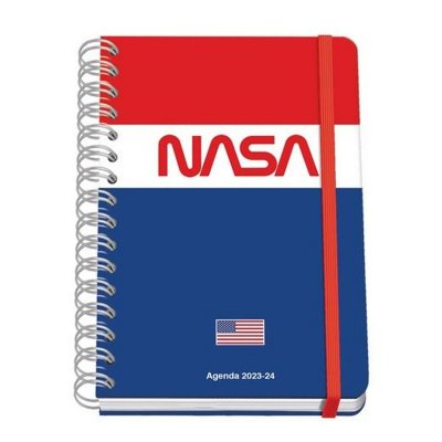 Agenda DOHE Nasa Flag 2023-2024 Multicolour A5 15 x 21 cm