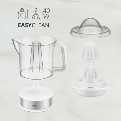 UFESA Elektrisk Juicepress 71206113 40 W 1 L Rostfritt stål