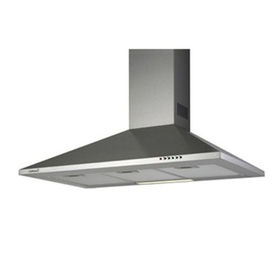 Cata Konventionell fläkt V900X/C 90 cm 420 m3/h 53 dB 135W rostfritt stål