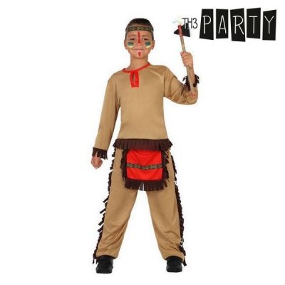 Kostyme barn Th3 Party Brun Amerikanske indianere