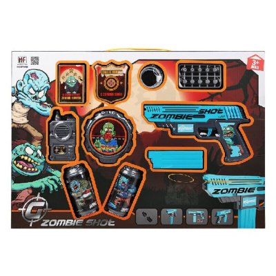 Pistol med Pilar Zombie Shot Blå (50 x 35 cm)