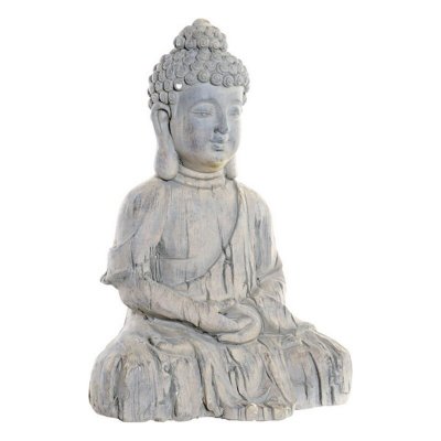 Deko-Figur DKD Home Decor Fiberglas Buddha (35 x 24 x 47 cm)