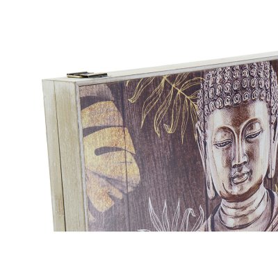 DKD Home Decor Nyckelskåp Svart Gyllene Trä MDF 2 antal 46, 5 x 6 31, cm