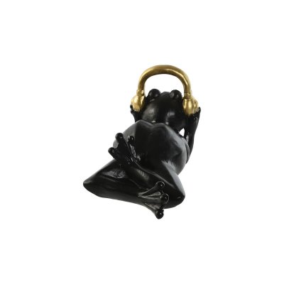 Home ESPRIT Prydnadsfigur (2 antal) Svart Plast