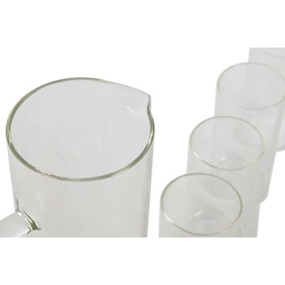 Home ESPRIT Glasset Home ESPRIT Transparent Bambu Borosilikatglas 210 ml