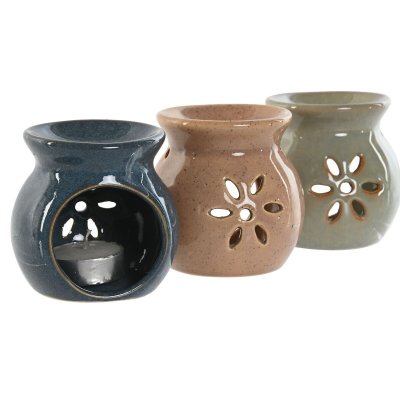 Home ESPRIT Eterisk oljebrännare 11 x 6 24, 5 cm (3 antal) Blå