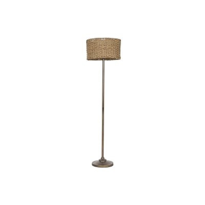 Home ESPRIT Golvlampa Brun Naturell 220 V 41 x 156 cm Metall