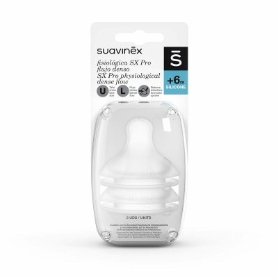 Flaskepipen Suavinex SX Pro Physiological L (2 enheter)