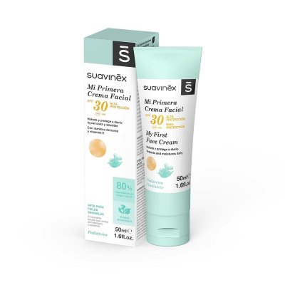 Suavinex Fuktgivande ansiktskräm för bebisar Crema Spf 30 50 ml