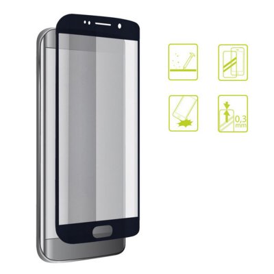 KSIX Skärmskydd i Härdat Glas för Mobiltelefon Iphone 7-8 Extreme 2. 5D Svart