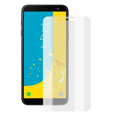 Skärmskydd i Härdat Glas för Mobiltelefon Samsung Galaxy J6+ 2018 Extreme 2.5D