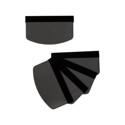 KSIX Sminkapplikator Skärmskydd Mobiltelefon Svart (5 pcs) Plast