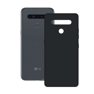 Mobilfodral LG K41S Contact Silk TPU Svart