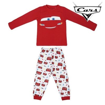 Pyjamas Barn Cars 74733 Röd Vit (2 pcs)