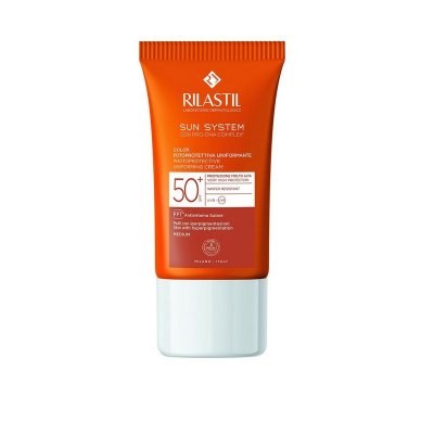 Rilastil Solskydd med färg Sun System Spf 50 50+ ml