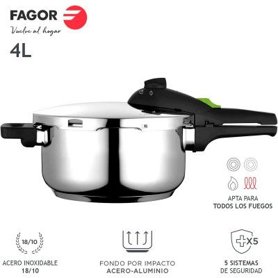 Fagor Tryckkokare DUO 4L RAPID keramik