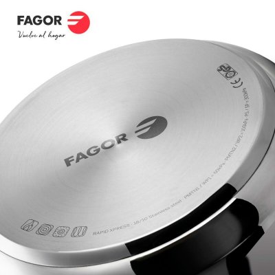 Fagor Tryckkokare DUO 4L RAPID keramik