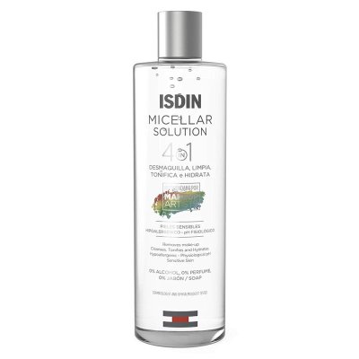Sminkborttagande micellärt vatten Isdin 4-i-1 (400 ml)