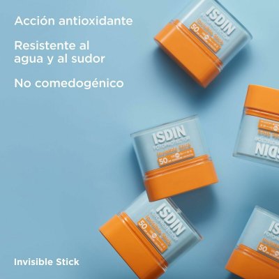 Isdin Solkrämstick Invisible Stick Spf 50 10 g Transparent