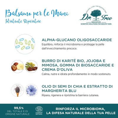 Dr. Tree Fuktgivande fotkräm REPARADOR BÁLSAMO 50 ml