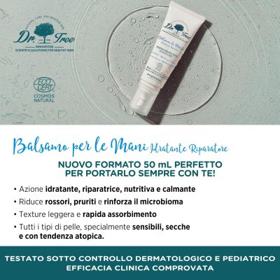 Dr. Tree Fuktgivande fotkräm REPARADOR BÁLSAMO 50 ml