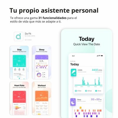 Radiant Smartklocka RAS10402DF rosa