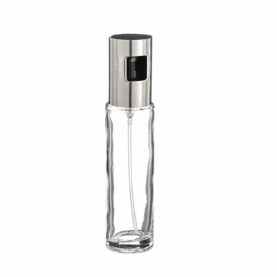 Kozina Sprayflaska för olja eller vinäger Metall Glas 150 ml Ø 4, 5 x 21 cm