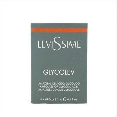Kroppskrem Levissime Ampollas Glycolev (6 x 3 ml)
