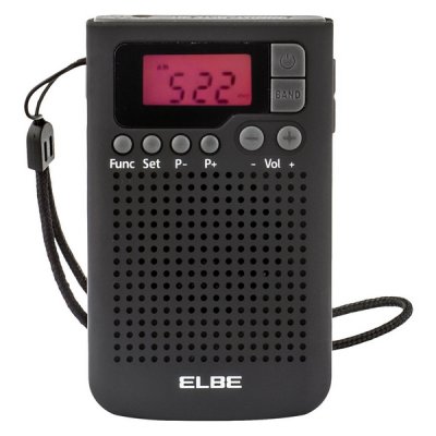 Radiotransistor ELBE AM/FM Svart