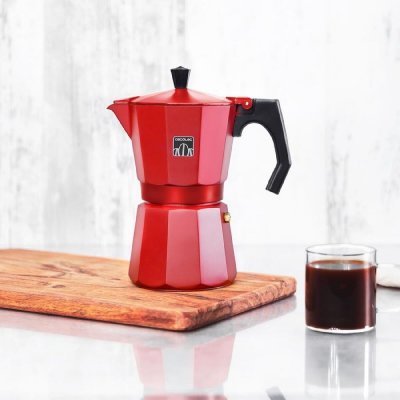 Cecotec Italiensk Kaffepanna Mokclassic 1200 Röd