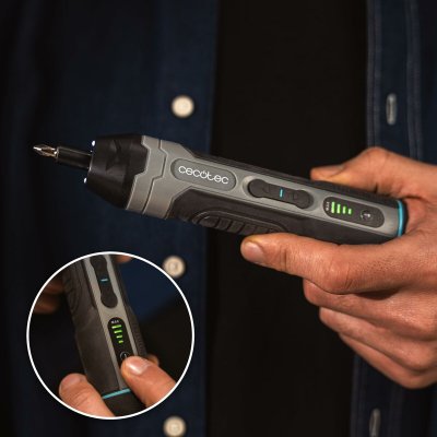 Cecotec Elektrisk skruvmejsel EasyGyro 3000 Pocket svart