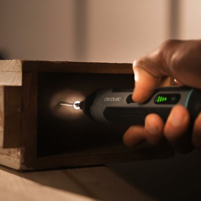 Cecotec Elektrisk skruvmejsel EasyGyro 3000 Pocket svart