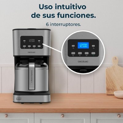 Cecotec Kaffebryggare Cecotec Coffee 66 Drop & Thermo Time