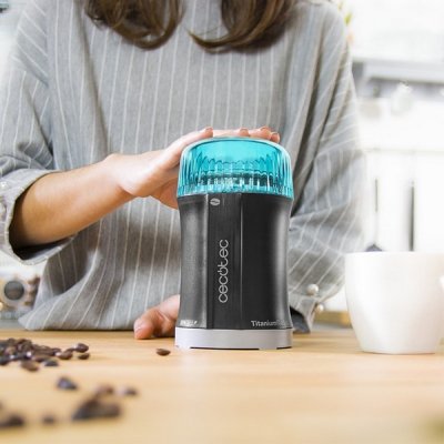 Cecotec Elektrisk kvarn TitanMill 200 200W W svart Rostfritt stål