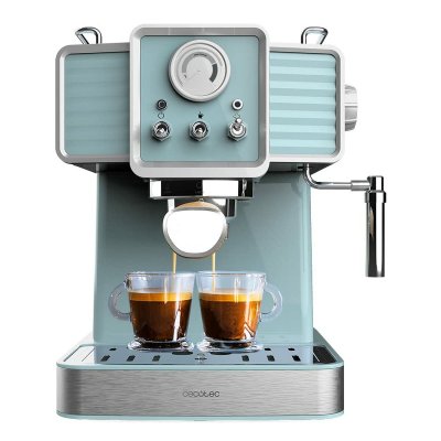 Cecotec Italiensk Kaffepanna Power Espresso 20 Light blå Rostfritt stål 1, 5 L blå