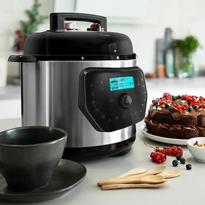 Cecotec Köksrobot Cecotec H Deluxe 6 L LCD Stål 1000 W 6 L 8 L