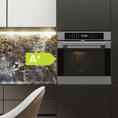 Cecotec Pyrolytisk ugn Bolero Hexa P506000 3400 W 2900 80 L Svart