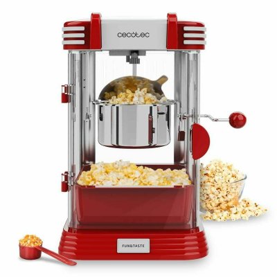 Cecotec Popcornmaskin Fun&Taste P’Corn Classic 300 W Röd rostfritt stål