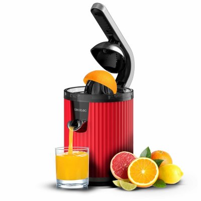 Cecotec Elektrisk Juicepress Xqueeze RetroJuice 600 Röd W rostfritt stål