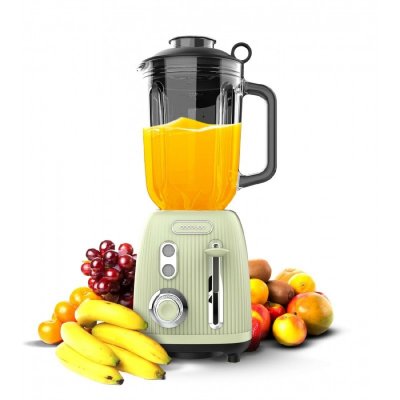 Cecotec Glasmixer Power svart Titanium RetroGreen Grön