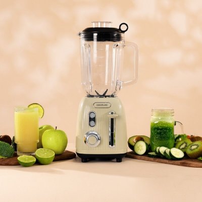 Cecotec Glasmixer Power svart Titanium RetroGreen Grön