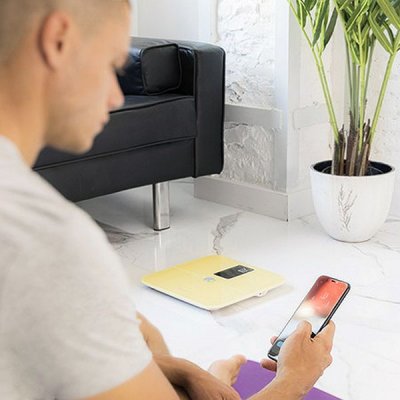 Cecotec Digital Badrumsvåg Gul